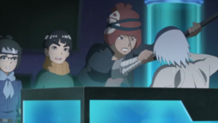 (Boruto) Ini jelas merupakan saat yang paling tidak bisa berkata-kata bagi Suigetsu dan Orochimaru.