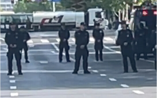 Nam Thông gấp rút sửa chữa đèn tín hiệu giao thông để khắc phục sai sót