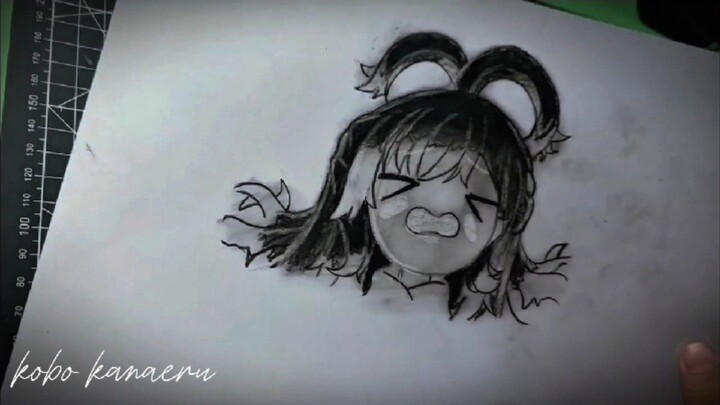 Latihan kecil, coret" sebelum terjun gambar lagi <(￣︶￣)>