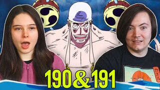 ENERU DESTROYS ANGEL ISLAND!👒 One Piece Ep 190 & 191 REACTION & REVIEW