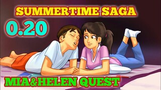 MIA&HELEN COMPLETE QUEST | SUMMERTIME SAGA 0.20.1 | FULL WALKTHROUGH