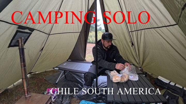 HUMBLE SOLO CAMP FROM CHILE (PART 2) - SOUTH AMERICA ASMR