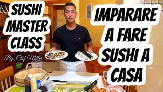 Impara a fare sushi a casa con chef miller | 20 minuti sushi master class