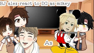 ✨✨🌚🍷Bj alex react to DG past as mikey||Bj alex reacciona a DG del pasado es mikey[AU]✨✨