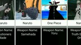 Anime weapon that you want to have!!!