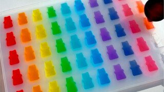 🔥Immersive ice making😍What does the beverage blogger put in the ice tray‼ ️