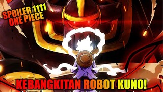 Spoiler Lengkap Ch. 1111 One Piece - Dewa Elbaf Nika & Robot Raksasa Kuno Bertemu Di Pulau Egghead!