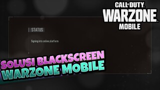 KENAPA WARZONE KALIAN BLACK SCREEN! MUNGKIN INI SOLUSINYA!