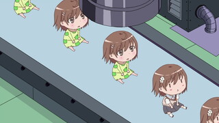 Misaka Mikoto VS Hydraulic Press