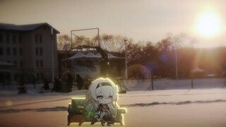 夕阳 归途 晚饭