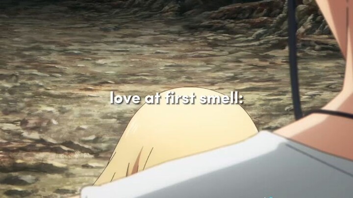 Love at first smell💝