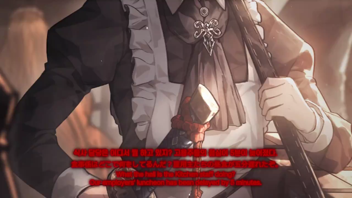 Nelly Yoshihide, the adorable orange-haired maid Mama—so cute and so handsome! [Haitiger Emoji Pack_