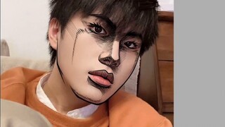 Draw a JOJO style avatar for Li Yuanjun! [JOJO style avatar issue 4]