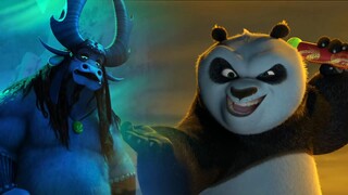 Pertahanan Po di Kung Fu Panda: Macan tutul yang tersisa tidak dapat menembus pertahanan, tapi sayan