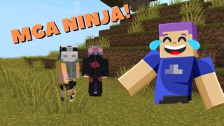 MGA NINJA SA MINECRAFT FT. MELVSYY PH (MINECRAFT TAGALOG)