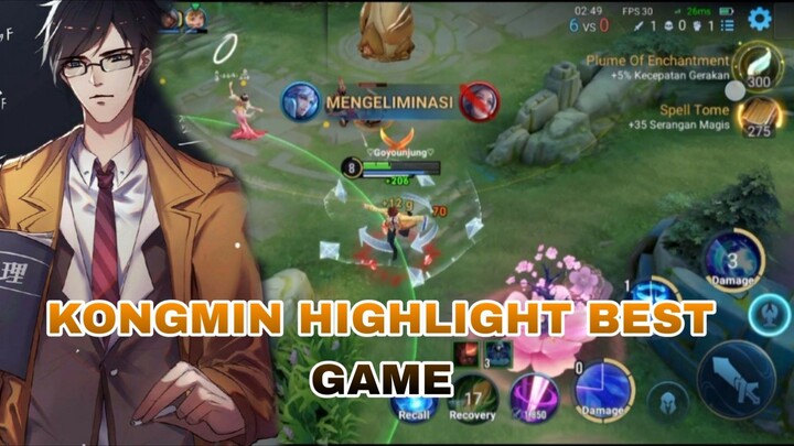 KONGMIN HIGHLIGHT BEST GAME