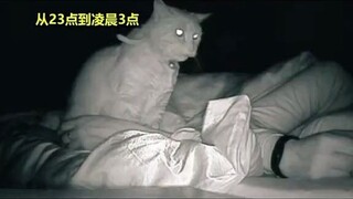 Seorang wanita yang tidak bisa tidur nyenyak memeriksa kamera pengawas dan menemukan bahwa dia ditam