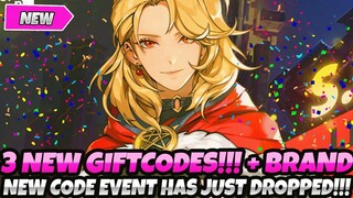 *RUN FAST!!!* 3 BRAND NEW GIFTS CODES + NEW CODE EVENT HAS JUST DROPPED!! (Solo Leveling Arise