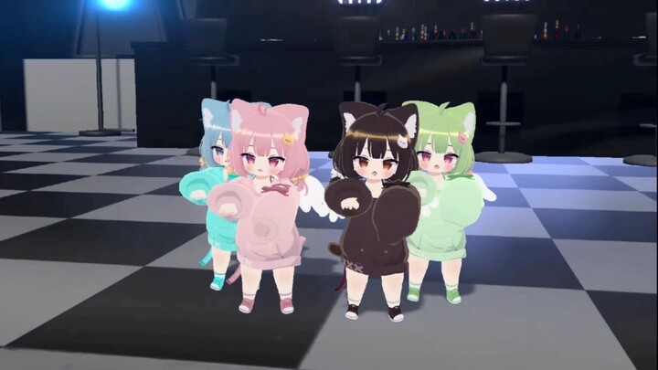 Adik kucing yang empat kali lebih imut goyang ❤️