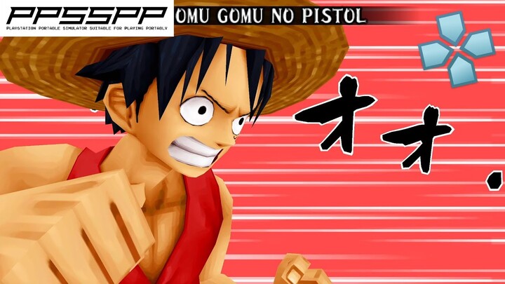 One Piece: Romance Dawn (English Patched) - PSP Gameplay (PPSSPP) 1080p 60fps