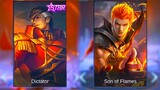 Valir Dictator Starlight Skin VS Son of Flames Default Skin (Fan Request) | Mobile Legends Bang Bang