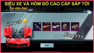 HÒM ĐỒ CAO CẤP & SIÊU XE KOIENESEGG SẮP RA MẮT CỰC XỊN CỰC ĐỈNH SẮP TỚI || PUBG MOBILE