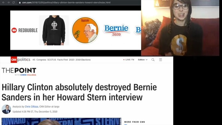 Hillary Clinton says Bernie Sanders "HURT HER" and i-