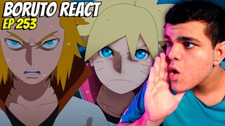 A CONDIÇÃO PARA O FIM DA GUERRA! BORUTO EP 253 REACT