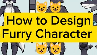 How to Design Furry Character🦊🦊