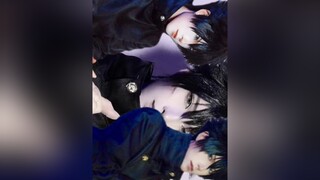 Đu trend nhưng cosplay version 💃🏻 cosplay megumi gojousatoru sasuke howl kaitokid tartaglia levi aot jjk genshinimpact foryoupage