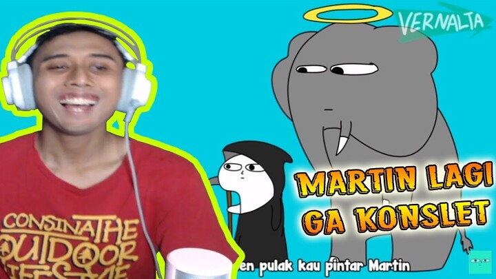 MARTIN LAGI PINTER WKWK - REACTION NGAKAK @Vernalta