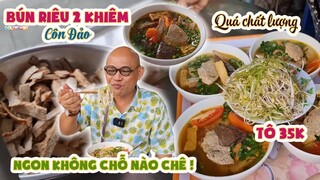 Color Man NẠP NĂNG LƯỢNG với tô BÚN RIÊU 2 Khiêm NGON NHỨC NÁCH tại Côn Đảo !| Color Man Food