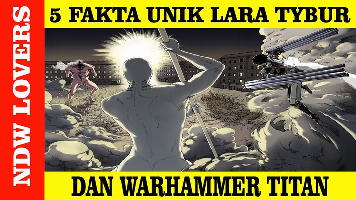 TITAN AHLI PERSENJATAAN!!!  5 FAKTA UNIK WARHAMMER TITAN I ATTACK ON TITAN
