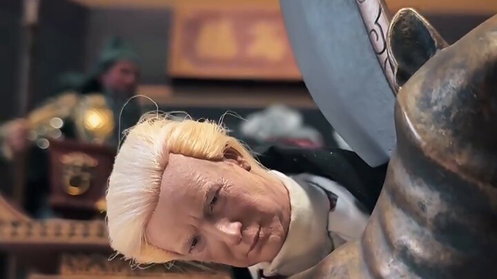 Bao Chửng thẩm vấn Trump vào ban đêm! Người công bằng nhất!