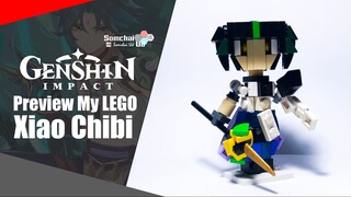 Preview my LEGO Xiao Chibi From Genshin Impact | Somchai Ud