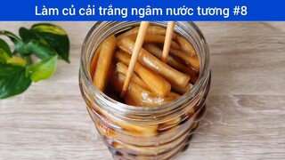 Làm củ cải trắng ngâm nước tương p8