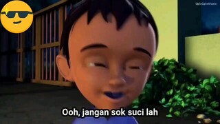 meme upin ipin : jangan sok suci