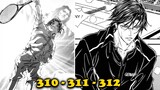 Nuevo Principe del Tenis Manga 310-312  Niño de Dios Yukimura vs Tezuka Pro Aleman
