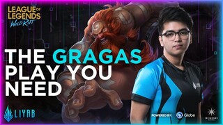 Wild Rift: The Gragas Play You Need | Gragas | Rubixx | Liyab Esports