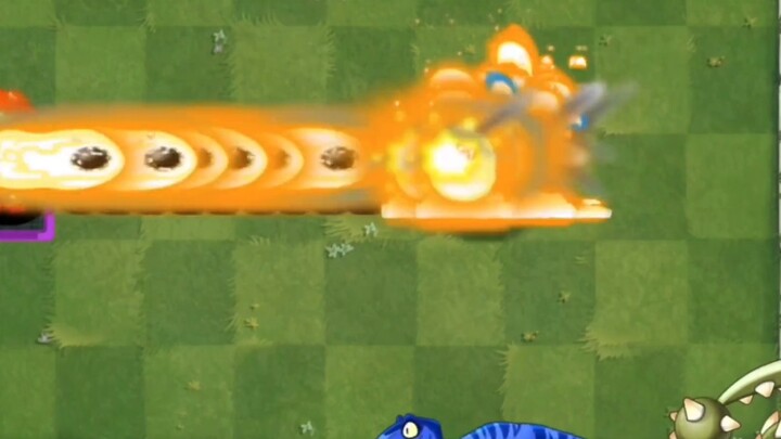 100 overlapping level 10 plants VS level 10 black olives [Pvz2]
