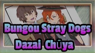 [Bungou Stray Dogs] Drawing Dazai&Chūya with Mark Pen