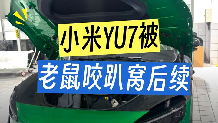 ความคืบหน้าล่าสุดของ Xiaomi YU7 ที่ถูกหนูกัดจนใช้งานไม่ได้ น่าตกใจอย่างยิ่ง