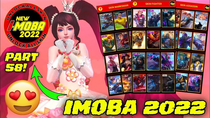UPDATE IMOBA 2022 PART 58! | FANNY AND LAYLA ASPIRANTS SKINS | REVAMPED VALENTINES SKINS AND MORE!