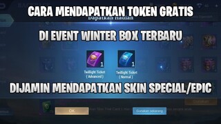 CARA MENDAPATKAN SKIN SPECIAL / EPIC GRATIS DI EVENT WINTER BOX MLBB | MOBILE LEGENDS BANG BANG