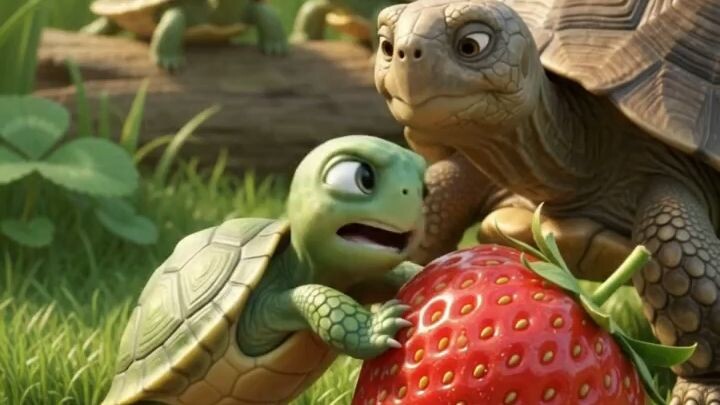 The Turtle and The Giant Berry