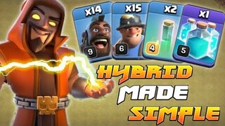 NO WAY! THIS WORK'S?! TH12 NEW HYBRID STYLE ATTACK BEST IN TH12 | CLASH OF CLANS