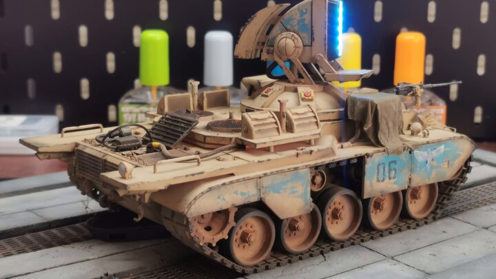 Tangki ringan dengan efek spesialnya sendiri telah hadir! Bengkel Tangki 1/35 Model Pencetakan 3D Ta