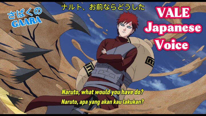 Vale X Gaara Japanese Voiceline