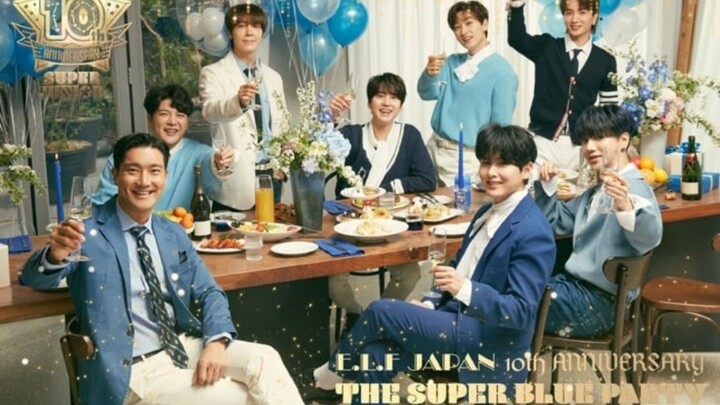210425 Super Junior E.L.F Japan 10th Anniversary "The Super Blue Party"