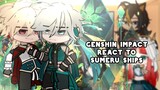 Genshin Impact React To Ships // Genshin Impact // Gacha life & Gacha Club